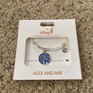 Alex and Ani Just Keep Swimming Dory bracelet